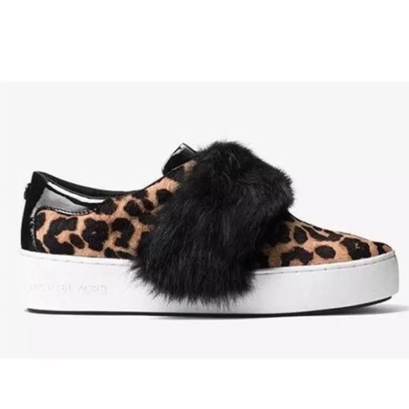 MICHAEL KORS MAVEN SNEAKERS CHEETAH SLIP ON - Picture 4 of 4